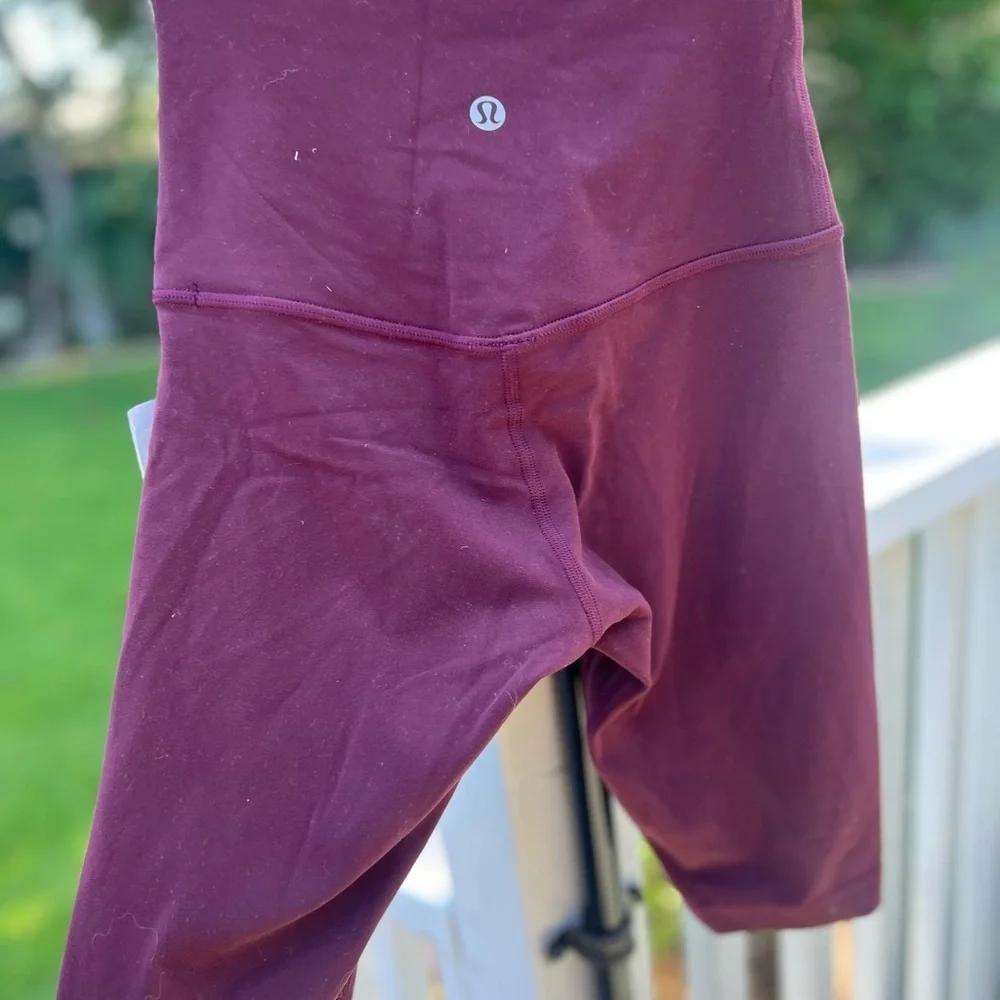 lululemon athletica Women's Athletic Shorts - Burgundy